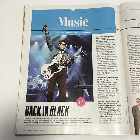 Entertainment Weekly March 8 2019 Captain Marvel Brie Larson Oscars Good Fight - Picture 9 of 12